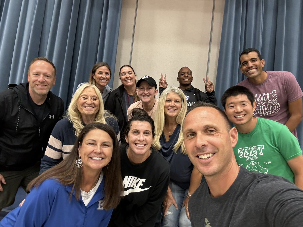 It was a great day collaborating with the best PE teachers! <a href="/SCECougars/">SCECougars</a> <a href="/HSESchools/">Hamilton Southeastern Schools</a>