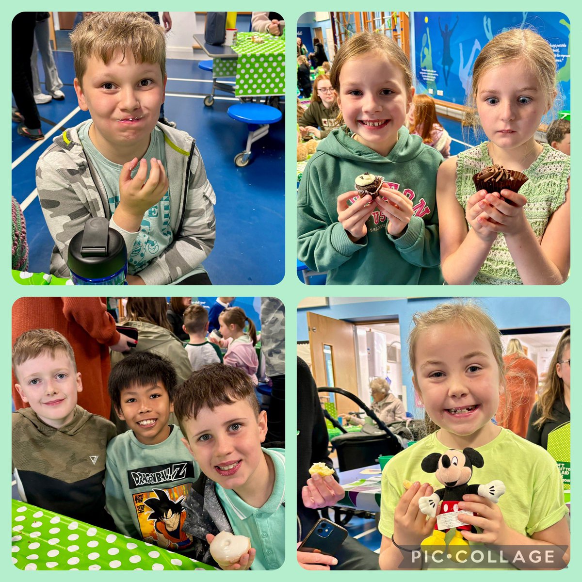 Miss Stevenson and Primary 5 (@anto_p5) on Twitter photo We enjoyed some cakes with our friends and family this morning to raise money for <a href="/macmillancancer/">Macmillan Cancer Support</a> We enjoyed some cakes with our friends and family this morning to raise money for <a href="/macmillancancer/">Macmillan Cancer Support</a>