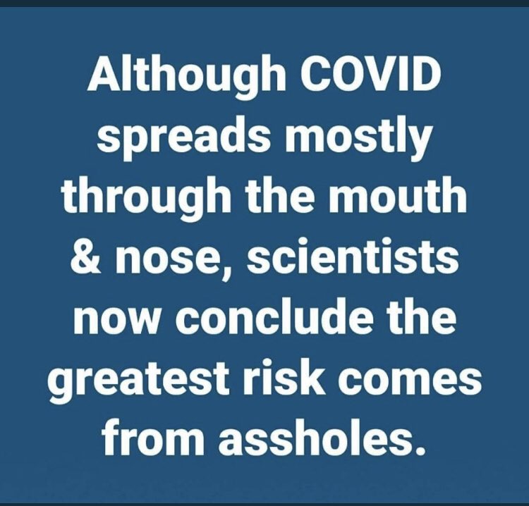 Although Covid spreads ...