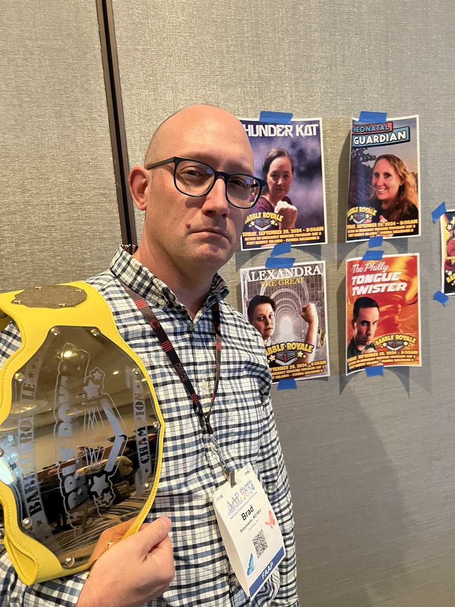 Dennis Ren (@dennisrenmd) on Twitter photo Sunday Sunday Sunday! Join us for the #BabbleRoyale! 4 competitors. One champion 🏆#AAP2024 #SOEM <a href="/PEMTweets/">Brad Sobolewski, MD, MEd</a> Sunday Sunday Sunday! Join us for the #BabbleRoyale! 4 competitors. One champion 🏆#AAP2024 #SOEM <a href="/PEMTweets/">Brad Sobolewski, MD, MEd</a>