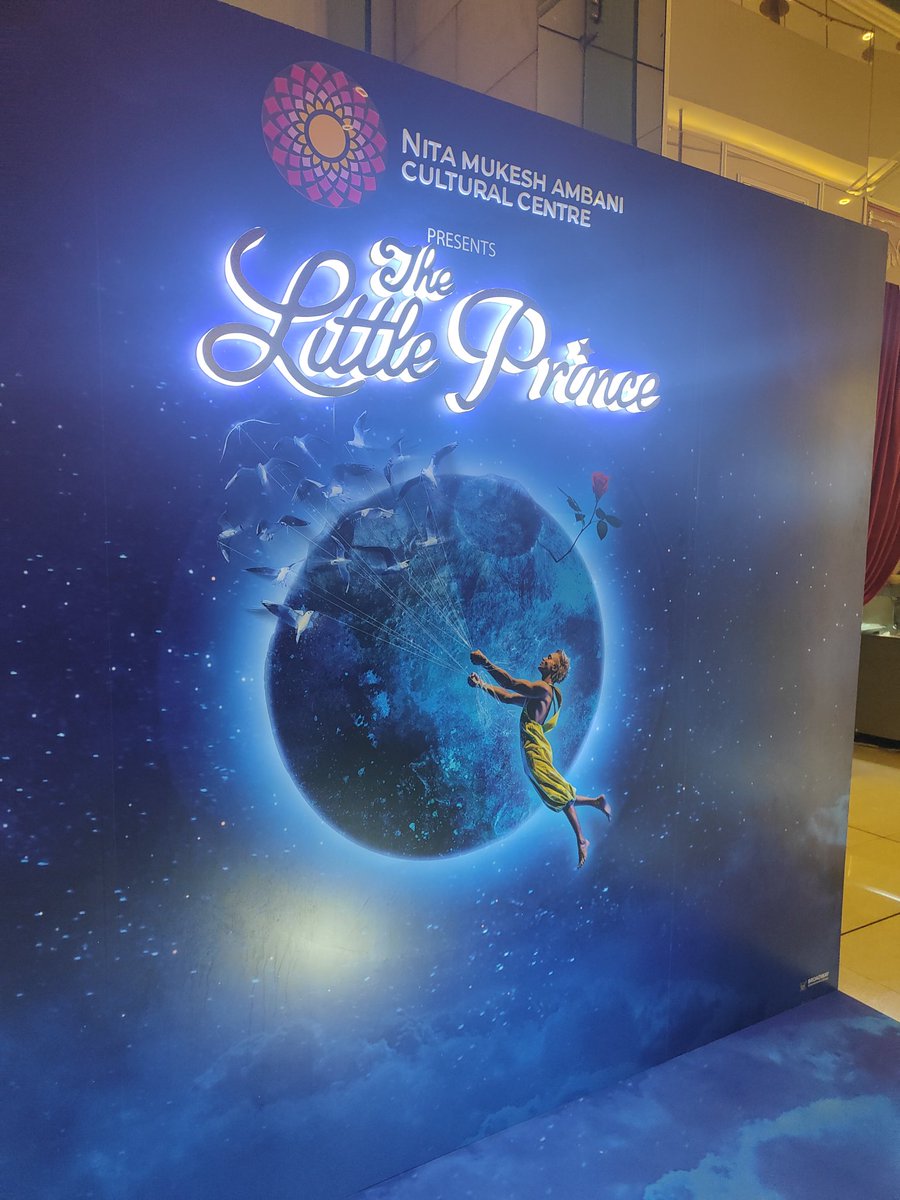 amithpr's tweet photo. Treated myself to The Little Prince after #PRAXIS11 with @chitraangada for company at @nmacc_india in Mumbai
She and I were meeting after 10 years https://t.co/UCvHiVP0FZ