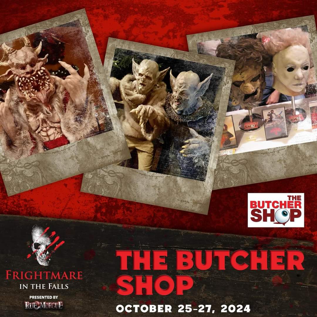 RABIDOGFILMS's tweet photo. Check it folks. We are setting up the photo opp for @eliroth THANKSGIVING so you know it's gonna be sick!!!!! Get your passes now, and come say hi to us Rabidog Films and @thebutchershopfx https://t.co/qryPFtRt5u