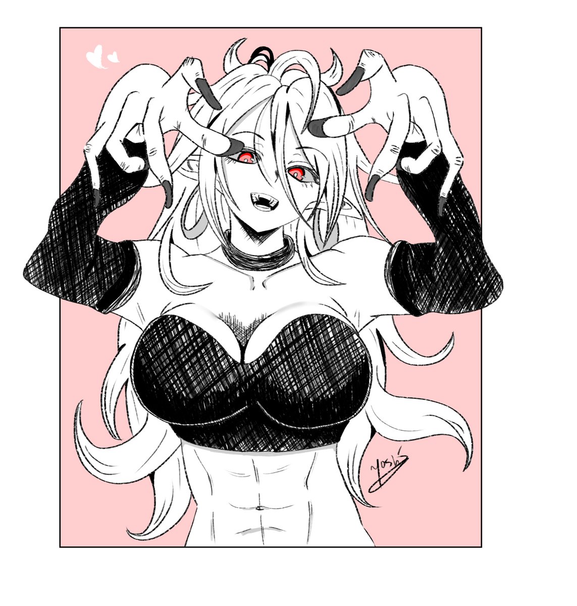 Yoshi_McSwagger's tweet image. Android 21 ( Evil ) / Dragon Ball Fighterz ❤️🔥❤️
Filter version & No Filter version Enjoy
#android21 #majin21 #dragonballart #dragonballfanart #android21evil
