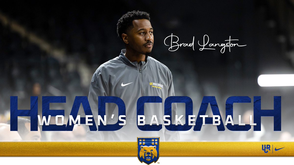 After an extensive, competitive nationwide search, Brad Langston has been named the next University of California, Riverside (UCR) head women’s basketball coach. For the full story, head to gohighlanders.com.

#GoHighlanders