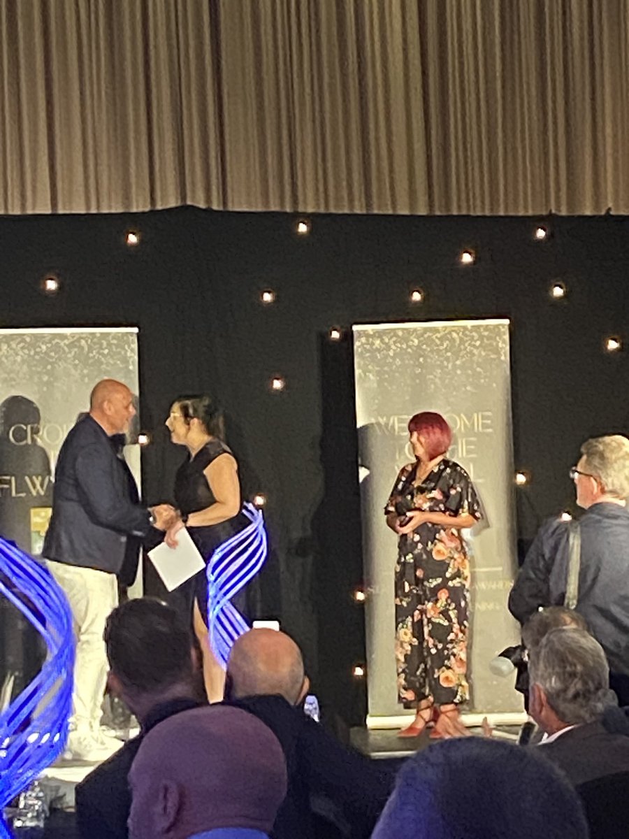 Benet_R_Adams's tweet photo. Honoured that @GleedsGlobal are able to sponsor and attend Cardiff&amp;Vales UHB Capital and Estates team staff recognition awards #hiddenheros. Well done @nicolajones69 for presenting the award for Leadership on behalf of Gleeds. https://t.co/EnnCtPPnmV