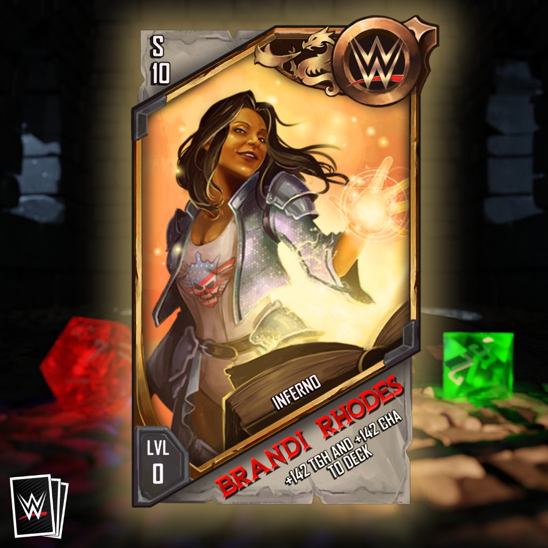 WWESuperCard's tweet photo. Time to heal up. Brandi Rhodes support cards are now appearing on the Draft Board. https://t.co/41wnEcUQNC