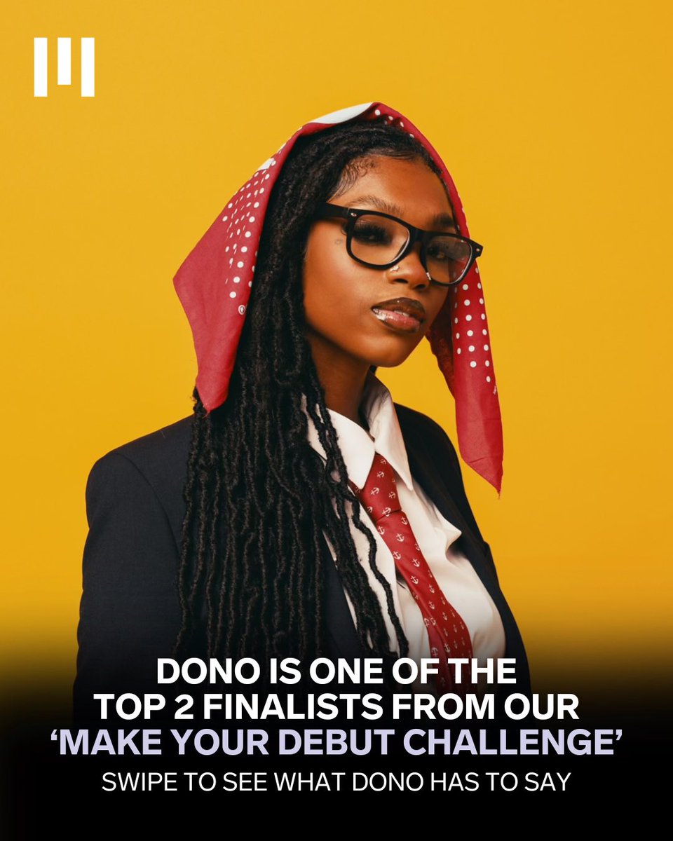 unitedmasters's tweet photo. Congrats @justdono_ ✨

Our judges have selected Dono as one of our top 2 finalists for our Make Your Debut Challenge! Her song “Wave” was selected to move forward to the final round.

Listen to here what Dono had to say about making it as a finalist, what the package would mean to her as an artist, and why the judges should select her as the ultimate winner. 

Do you think she’ll be crowned the ultimate winner and receive the artist development package valued at $250K? Let us know in the comments ⬇️

#DebutContest