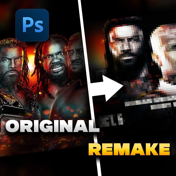 Just finished redesigning the WWE Bad Blood 2024 Match Card! Check out how I added my own flair and see if I improved it.
Check out the video: buff.ly/4epfLL6 
#WWE #GraphicDesign #WWEBadBlood2024