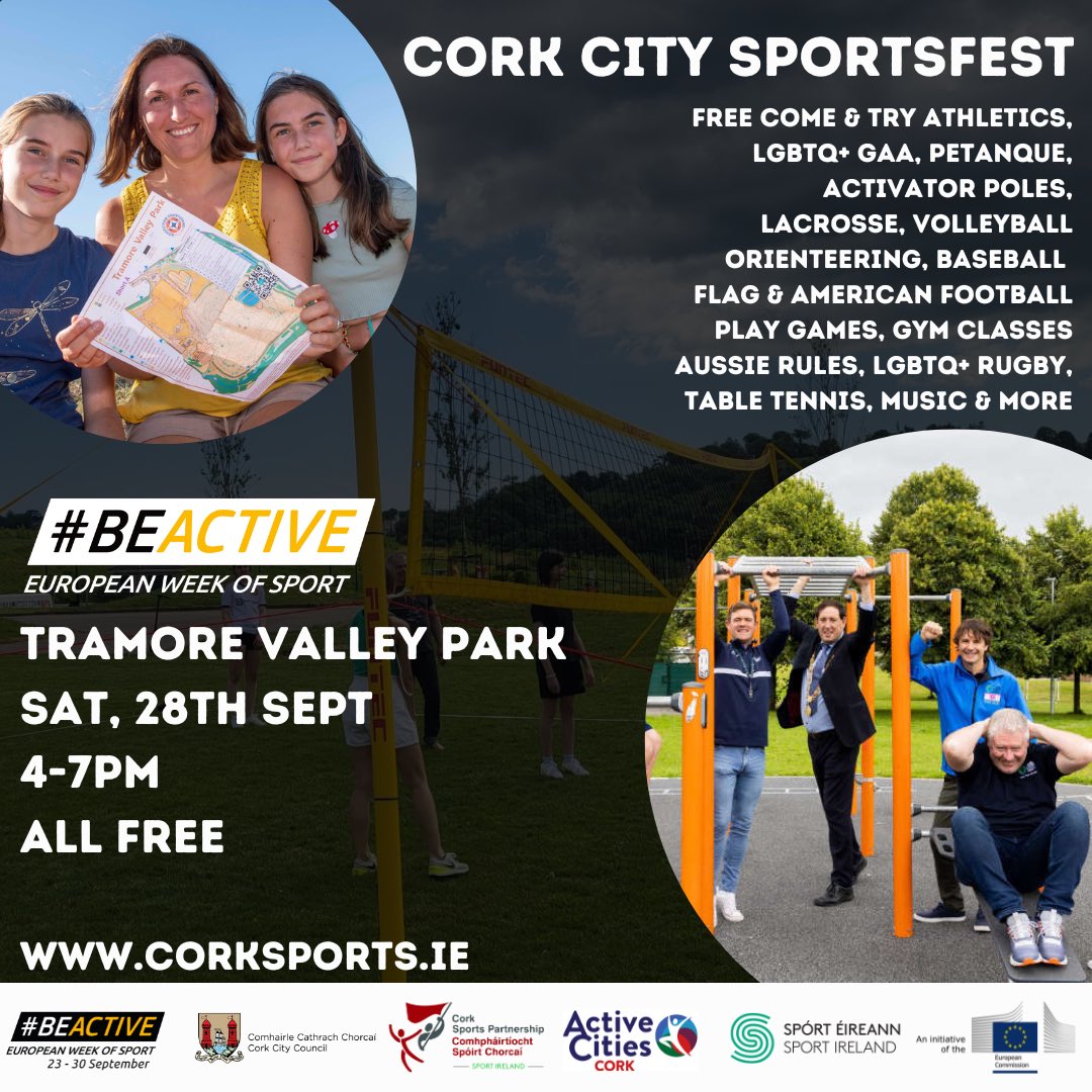 Cork Sports Partnership tweet media