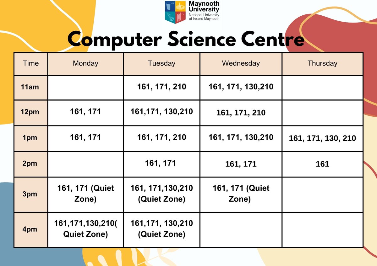 Here is the new timetable for Semester 1 2024! We are opening Monday the 30th of September at 12pm. :)