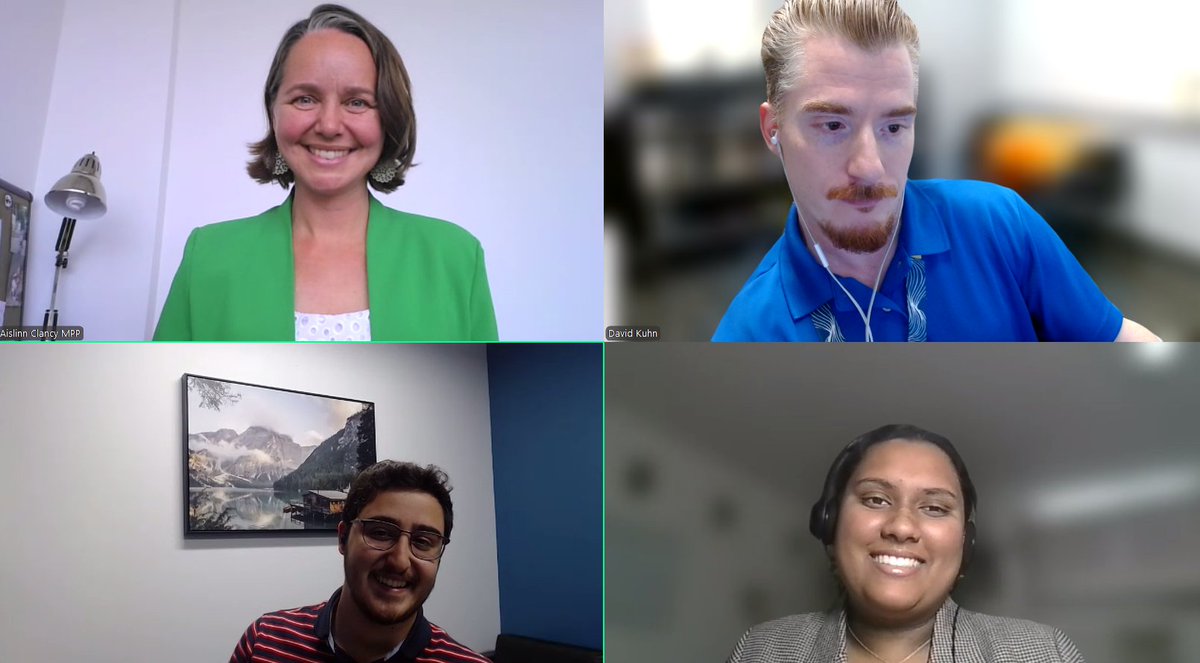 Grateful for the chance to speak with Kitchener Centre MPP and Deputy Leader of the Ontario Green Party, Aislinn Clancy today. We appreciate the opportunity to discuss WUSA’s priorities on behalf of our members across UWaterloo!