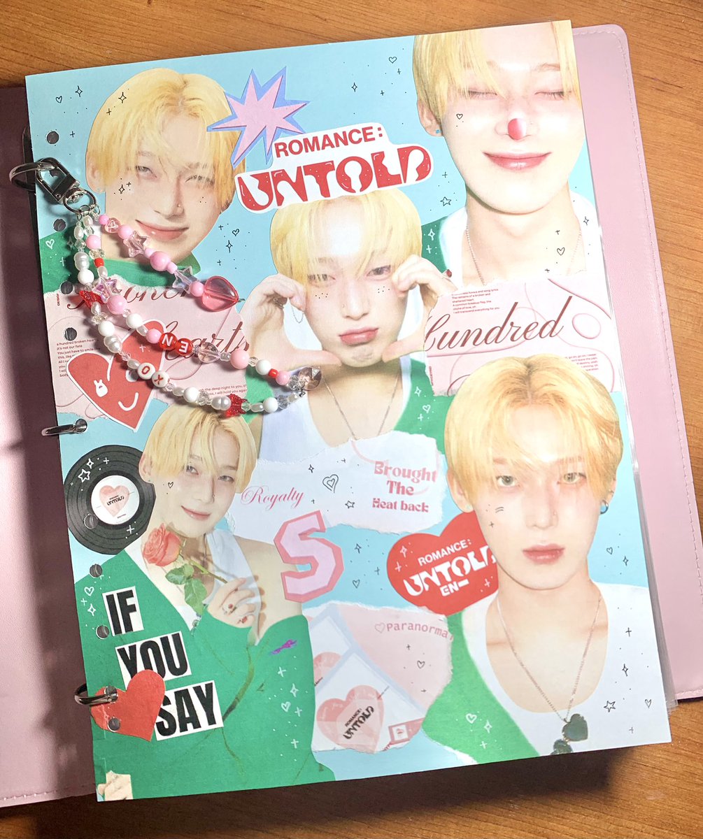 sunoo binder cover commission💌🗯️