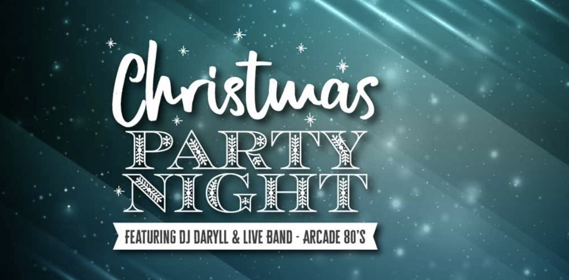 We've got the amazing Arcade Party Band playing all your favourite songs. 

Not only that, we also welcome DJ Daryll back to Whiteheads Sport and Social Club to spin some of the best Christmas party classics in support of St David's Hospice Care. 

stdavidshospicecare.org/events/our-eve…