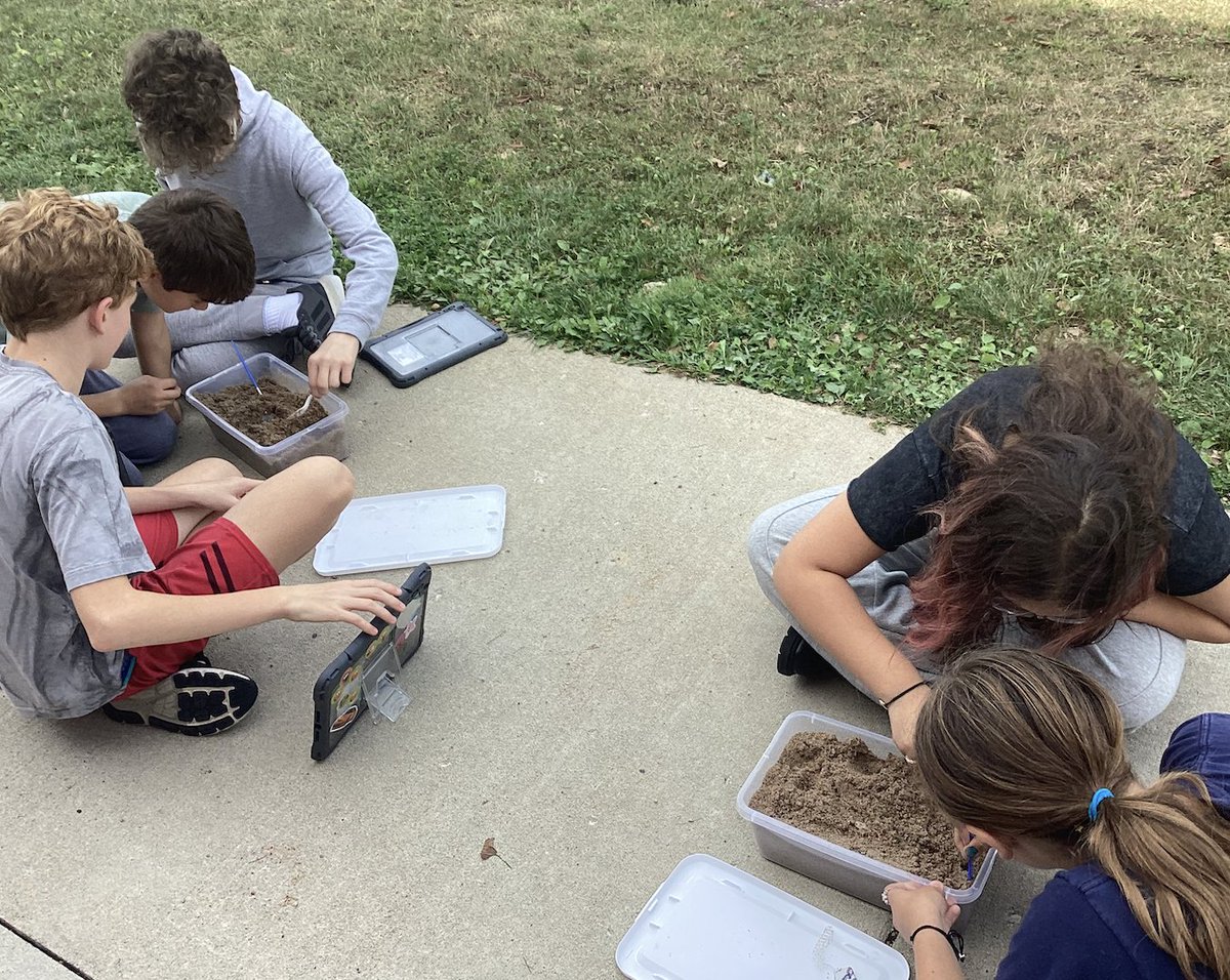 ButlerQuest's tweet photo. Archeological dig last Monday https://t.co/LsfIZ4QroY