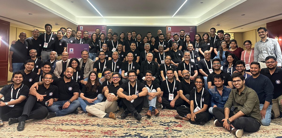 cspramesh's tweet photo. Incredible group of talented cancer surgeons. Proud alumni of Tata Memorial Hospital.
So much to learn from all of them and the impactful work they're doing in all parts of the country. The only problem we had was too little time to interact with each other. Adieu, till next time https://t.co/N5BPQ4AP7i