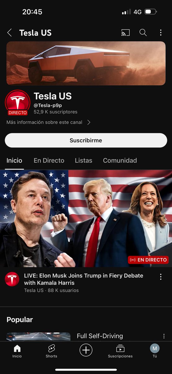 Chicos me han hackeado el canal de YouTube, ya está eliminado espero recuperarlo pronto