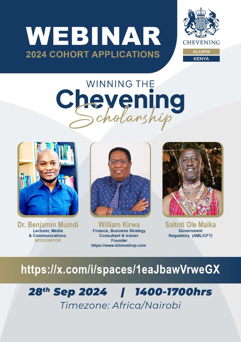 Chevening Alumni Network Kenya (@chevkenya) on Twitter photo 