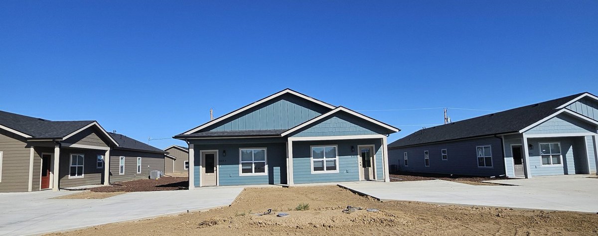 Staff from DOLA’s Division of Housing visited Smokey Ridge Duplexes in Ordway earlier this week. Southeast Colorado Enterprise Development received about $6.2 million in Transformational Affordable Housing Grant (TAHG) funds to create 28 new homes in Crowley county.