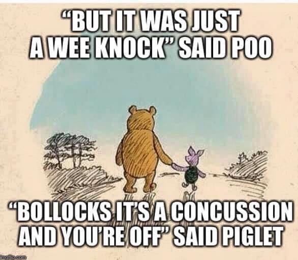 Piglet knows 👍🏉🧠⚽️
