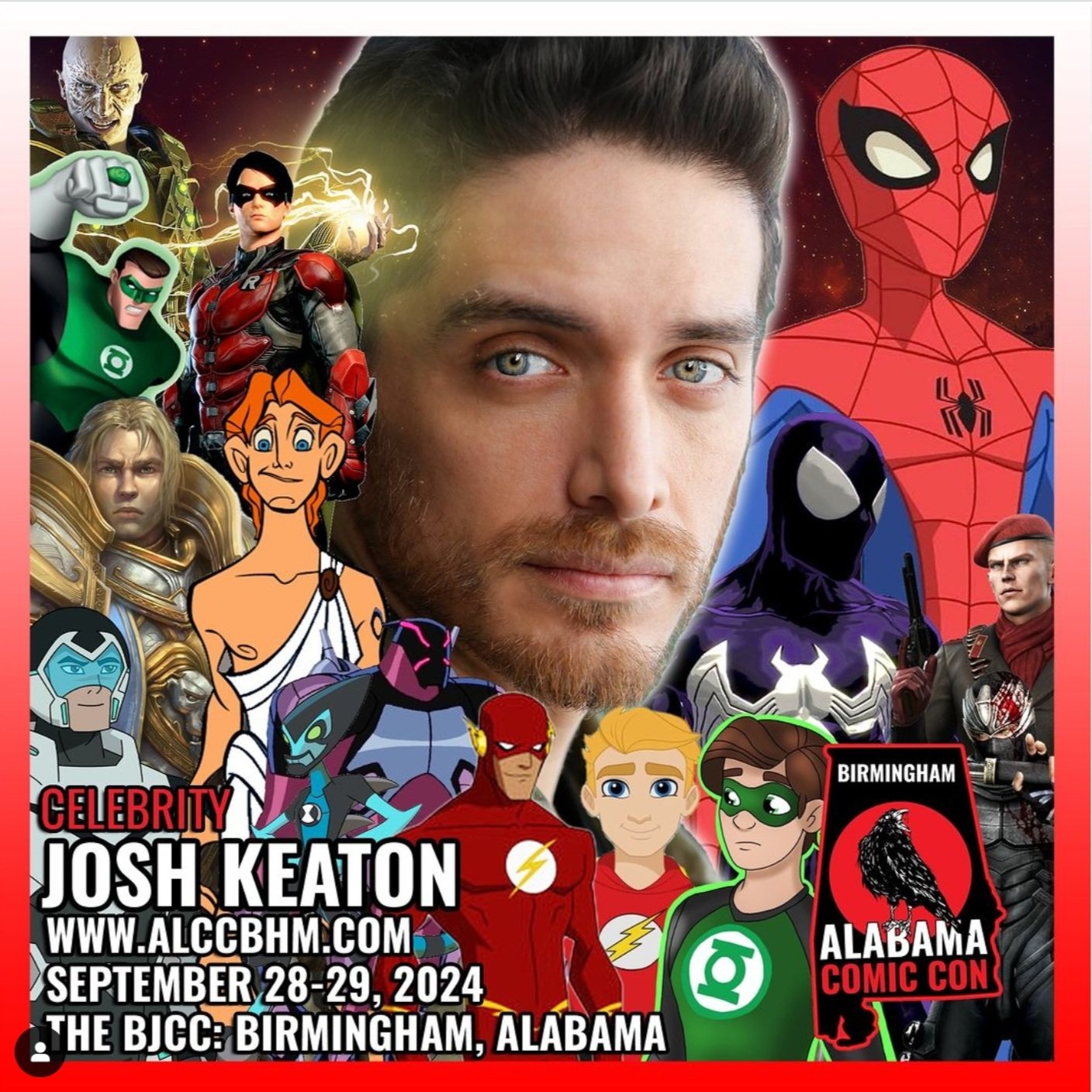 Josh Keaton Characters Large