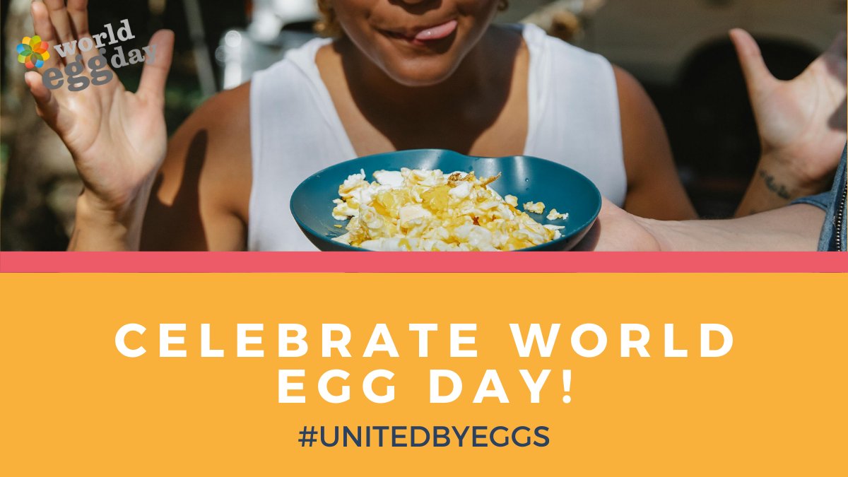 dakotalayers's tweet photo. Join us in celebrating #WorldEggDay and promoting the incredible benefits of #eggs! 🥚✨
#WorldEggDay #EggNutrition #UnitedByEggs #EggsForUnity https://t.co/bjMqdxseiJ