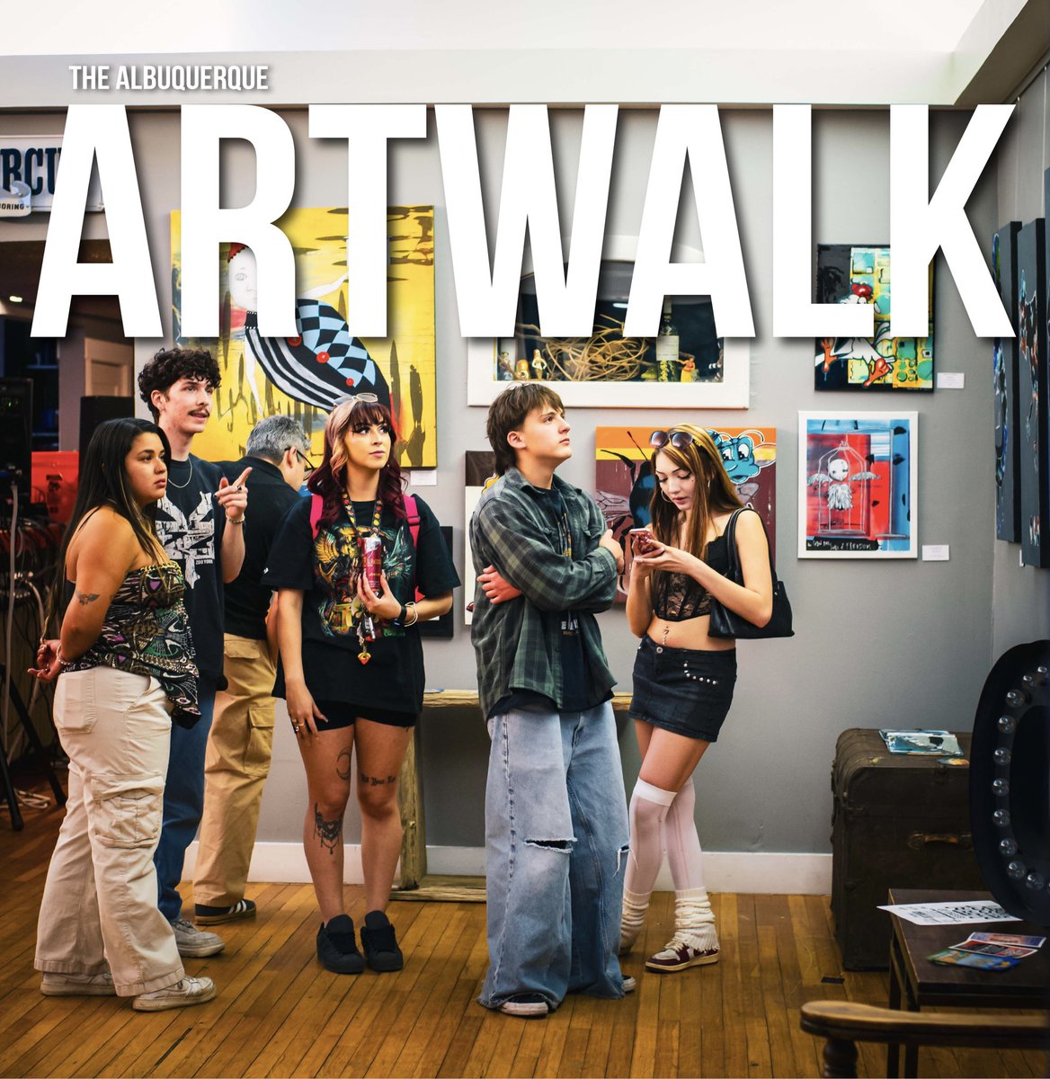 Next ABQ Artwalk is Friday Oct 4th! This edition will feature new exhibits, pop ups &amp; venues! Also it’s spooky season so bring out the costumes 🎃🎃🎃 ABQ Artwalk Oct 4th 5-9pm!