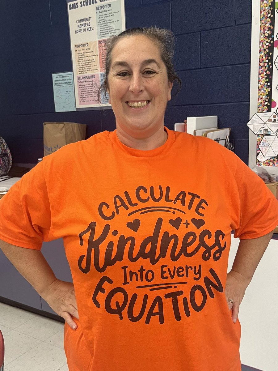 It’s Friday you know what that means.,, #mathshirtfriday 
Today is a reminder to Calculate kindness into every equation 💕✖️➕➖♾️