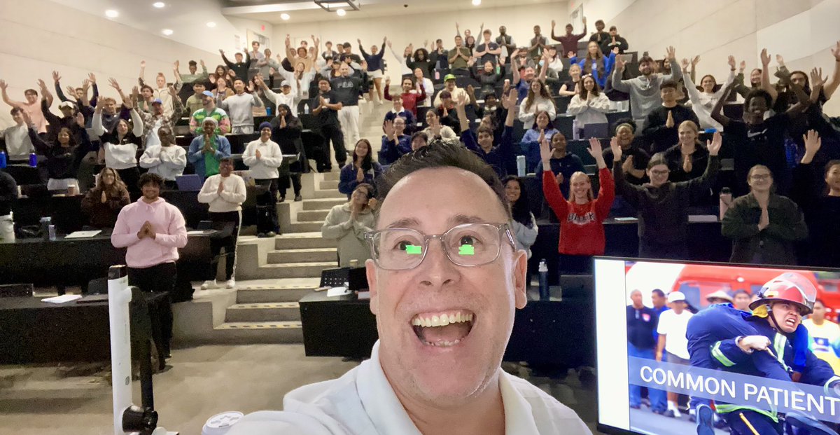 Exciting times! Welcome to our first year students Centennials Paramedic Program. An exciting lecture with professor Augusto da Silva completed, now these future lifesavers are eager to dive into their practical labs &amp; apply their new knowledge. The start of an amazing journey🚑
