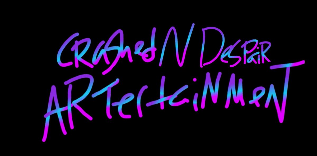 CrashedNDespair's tweet photo. Wanted to make a hand drawn logo https://t.co/UnLjccQwtR