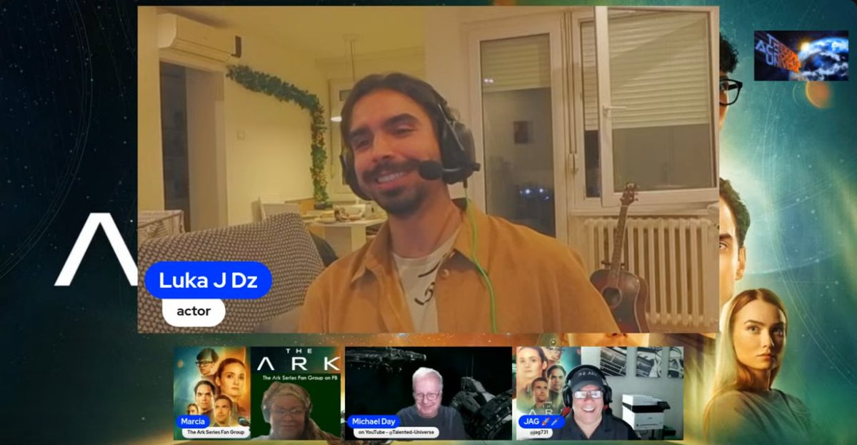 jag731's tweet image. An absolute gem of a person! Luka is not only quite the talented actor but a very enlightened soul!

Thank you for dropping by and hope to visit with you again soon!

#TheArk 🚀 @thearktvseries #Ristic