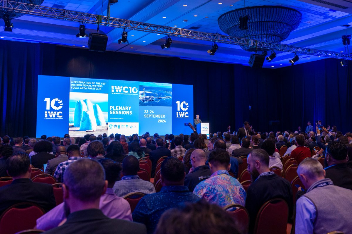 🌊This week, Uruguay hosted #IWC10 in Punta del Este, welcoming 300+ delegates dedicated to tackling global water &amp; ocean sustainability challenges. 🌍✨

#GEFIW2024