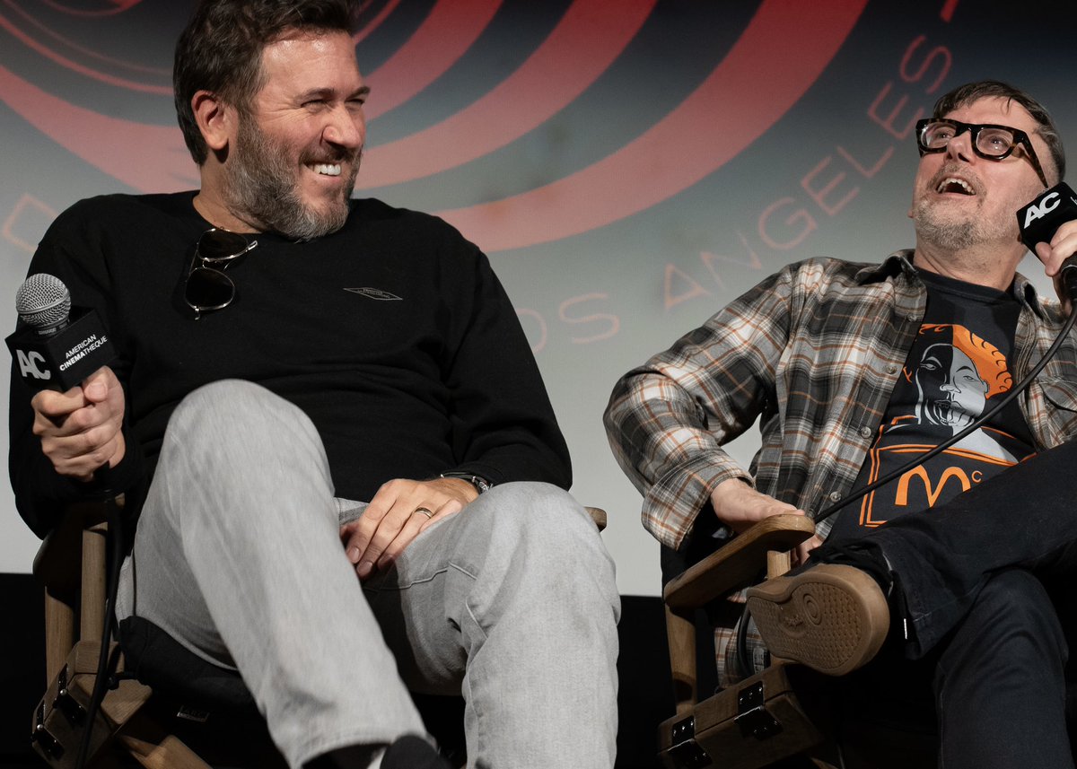 Cinematic Void hosted a sold out 10th anniversary screening of STARRY EYES + Q&amp;A with screenwriters/filmmakers <a href="/starryguys/">Kölsch & Widmyer</a>, actor @alexessoe, &amp; producer <a href="/TravisStevens/">TravisStevens</a> Monday night at LF3 ⭐️

Check out our <a href="/cinematic_void/">Cinematic Void</a> series page to see what's next!
americancinematheque.com/series/cinemat…