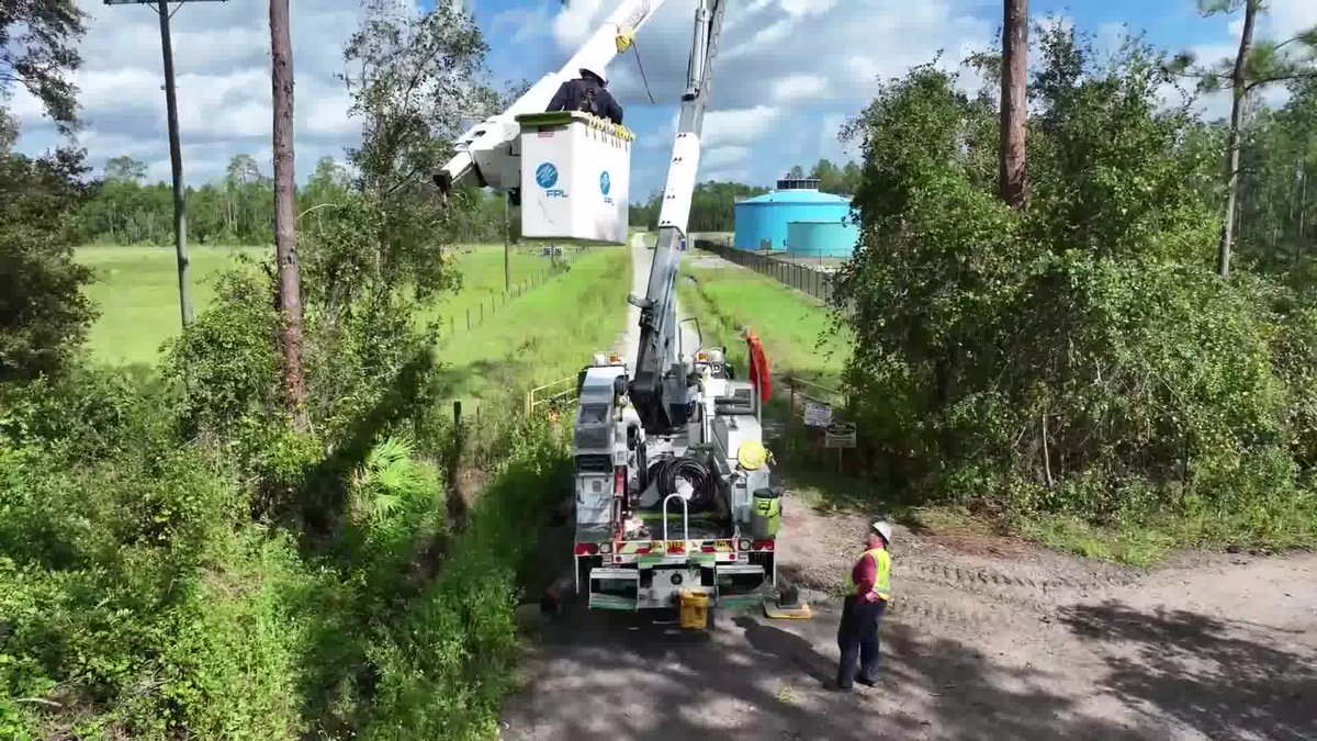 FPL Newsroom (@fpl_newsroom) on Twitter photo New video of FPL Hurricane Helene restoration:
π₯ spr.ly/6013o2UKf
<a href="/CBSMiami/">CBS News Miami</a> <a href="/wsvn/">WSVN 7 News</a> <a href="/WPLGLocal10/">WPLG Local 10 News</a> <a href="/nbc6/">NBC 6 South Florida</a> <a href="/CBS12/">WPEC CBS12 News</a> <a href="/WPTV/">WPTV</a> <a href="/CBS12/">WPEC CBS12 News</a> <a href="/WPBF_Desk/">WPBF Assignment Desk</a> <a href="/Telemundo51/">Telemundo51</a> <a href="/Univision23/">Univision 23 Miami</a> <a href="/weartv/">WEAR ABC 3</a> <a href="/WKRG/">WKRG</a> <a href="/WJHG_TV/">WJHG-TV</a> <a href="/WMBBTV/">WMBB News 13</a> <a href="/WESH/">WESH 2 News</a> <a href="/WFTV/">WFTV Channel 9</a> <a href="/fox35orlando/">FOX 35 Orlando</a> <a href="/news6wkmg/">News 6 WKMG</a> <a href="/MyNews13/">Spectrum News 13</a> New video of FPL Hurricane Helene restoration:
π₯ spr.ly/6013o2UKf
<a href="/CBSMiami/">CBS News Miami</a> <a href="/wsvn/">WSVN 7 News</a> <a href="/WPLGLocal10/">WPLG Local 10 News</a> <a href="/nbc6/">NBC 6 South Florida</a> <a href="/CBS12/">WPEC CBS12 News</a> <a href="/WPTV/">WPTV</a> <a href="/CBS12/">WPEC CBS12 News</a> <a href="/WPBF_Desk/">WPBF Assignment Desk</a> <a href="/Telemundo51/">Telemundo51</a> <a href="/Univision23/">Univision 23 Miami</a> <a href="/weartv/">WEAR ABC 3</a> <a href="/WKRG/">WKRG</a> <a href="/WJHG_TV/">WJHG-TV</a> <a href="/WMBBTV/">WMBB News 13</a> <a href="/WESH/">WESH 2 News</a> <a href="/WFTV/">WFTV Channel 9</a> <a href="/fox35orlando/">FOX 35 Orlando</a> <a href="/news6wkmg/">News 6 WKMG</a> <a href="/MyNews13/">Spectrum News 13</a>