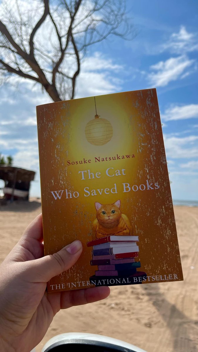 Najlabz's tweet photo. @goodreads Currently reading The Cat Who Saved Books by Sosuke Natsukawa and I am having such a blast ♥️ https://t.co/ruWMKEtXRo