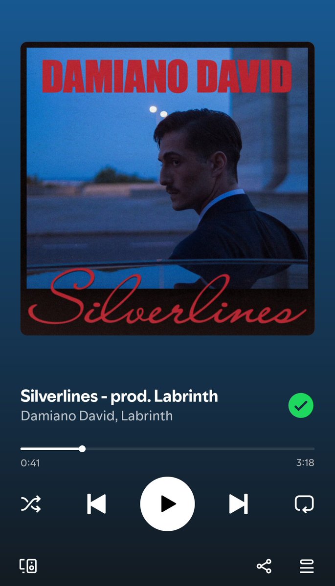 Nata11285897's tweet image. #StreamSilverlines
#Silverlines 
#DamianoDavid