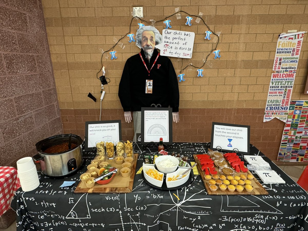 The traditon continues - the FHS chili cook-off! Thank you to our wonderful <a href="/FHS_PTO/">FHSPTO</a> for all your work to make it possible.  Congratulations to the world language department on taking home the title this year.