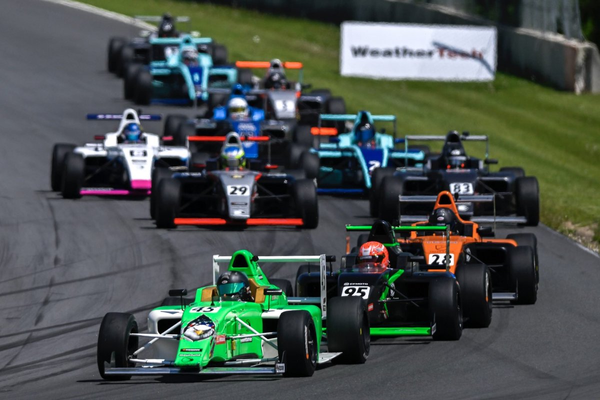 FSAmericas's tweet photo. NEWS | 🇺🇸 Here is the 2025 Ligier JS F4 calendar!
🇺🇸 Mar 27-30: NOLA
🇺🇸 May 15-18: Road America
🇺🇸 Jun 19-22: Mid-Ohio
🇺🇸 Jul 31-Aug 3: New Jersey
🇺🇸 Sep 18-21: Virginia
🇺🇸 Oct 17-19: Barber
📸 Gavin Baker
#LigierJSF4 https://t.co/ffDVAmGIiW