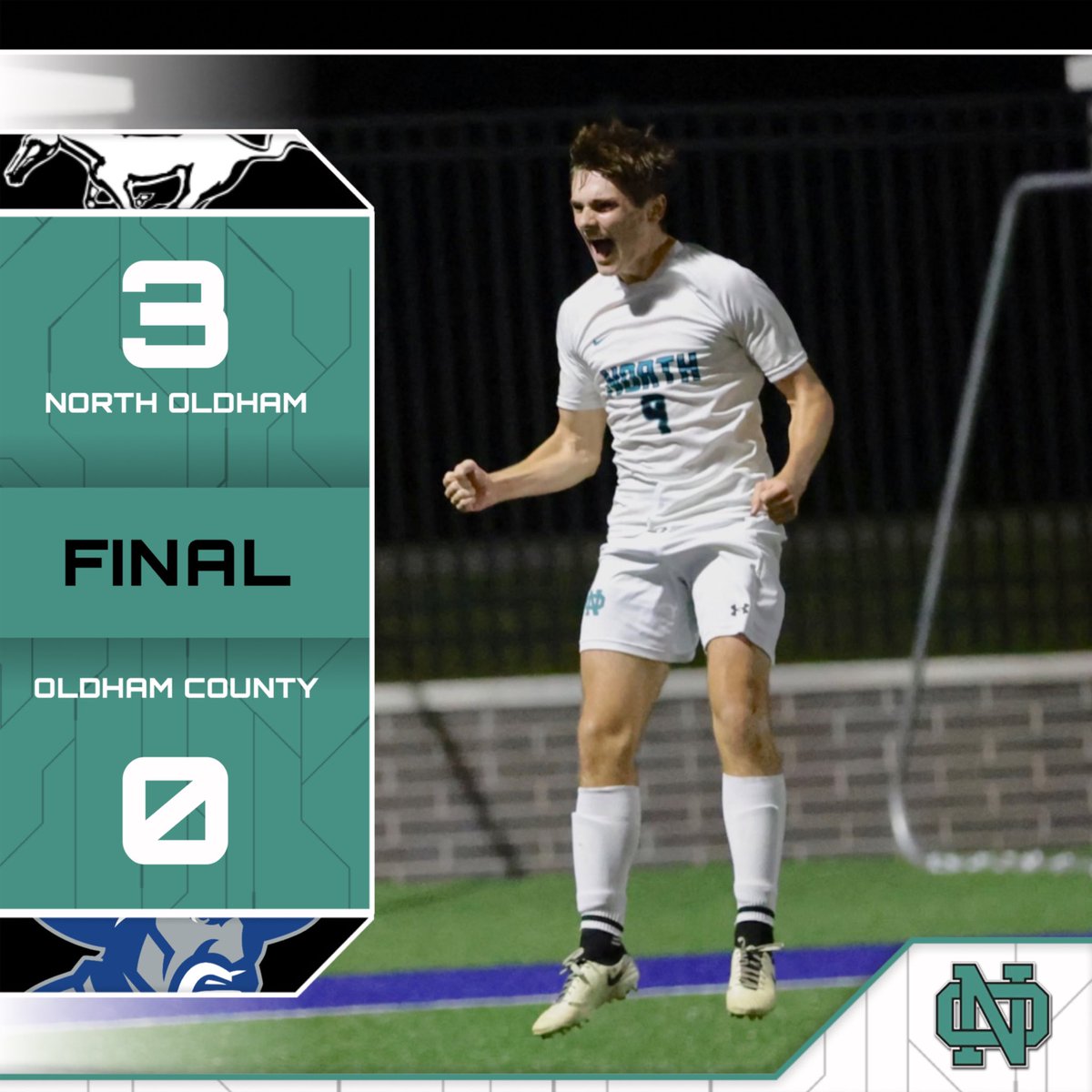 The boys were able to clinch the Regular Season District title last night with a victory over OC. 

Goals: <a href="/JAAA3k188/">Jack price</a> x2, James White
Assists: Grayson Roederer x2, Jack Price
Clean Sheet: <a href="/CooperJJudy1/">Cooper Judy GK 2025</a> 

#JobsNotDone