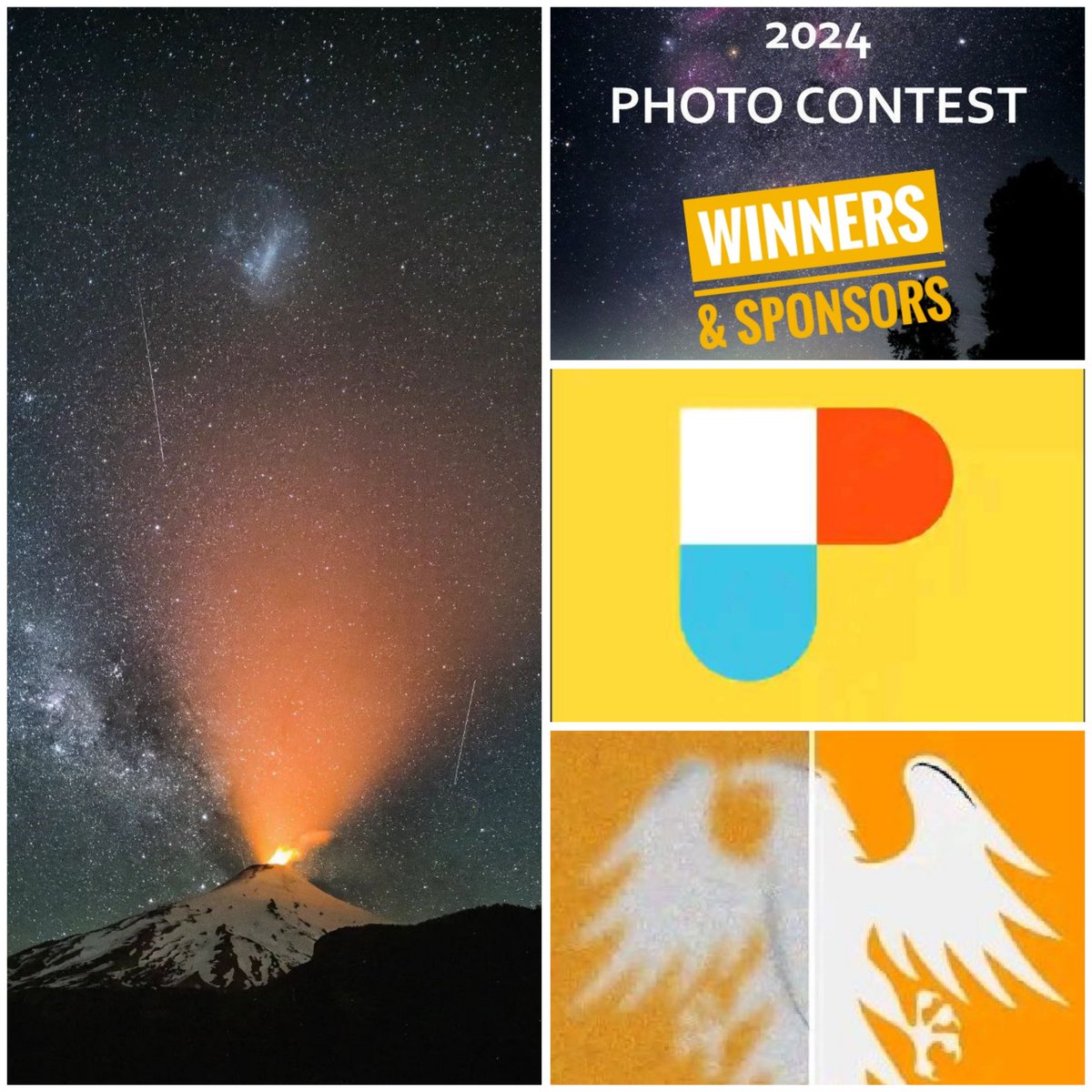 smartphone_astr's tweet image. Telegram Group Smartphone Astrophotography #photocontest 2024 Winners &amp;amp; Sponsors - 3rd Sky over the volcano by Chab. lev. wins @photopills + #EagleImageStacker. Congratulations Chab. ! and many thanks to our Sponsors / #Astrophotography  #nightskyphotography #photography