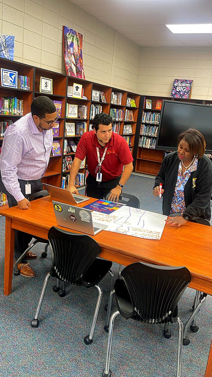 DrCrystalWatson's tweet photo. We are creating Profiles of a Team One Secondary Leader, Learner, High Quality Instruction and Classroom…watch us create the blueprints for success!! #elevatingessentialsofexcellence
#teamONESECONDtonone
#FOCUS🎯 https://t.co/gDXY1bIYzJ