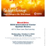 Photo by MSU Red Cross (@MSUredcross)