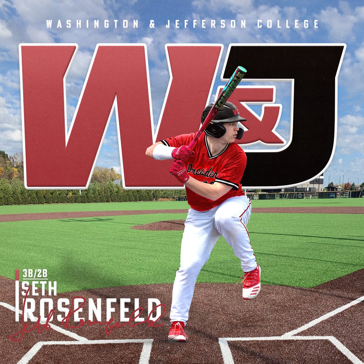 I’m very excited to announce my commitment to play College Baseball at Washington &amp; Jefferson College. I would like to thank my family, coaches and teammates for all of their support over the years. Go Presidents!