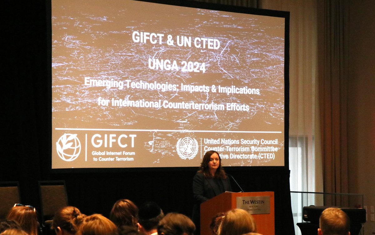 United Nations CTED (@un_cted) on Twitter photo At <a href="/UN_CTED/">United Nations CTED</a> <a href="/GIFCT_official/">Global Internet Forum to Counter Terrorism (GIFCT)</a> Emerging Tech Event: Impacts & Implications for Intl #CT Efforts, ASG @Natalia Gherman, ED CTED said when used responsibly & in compliance w/human rights, new & emerging technologies are powerful tools for preventing & countering terrorism. #UNGA At <a href="/UN_CTED/">United Nations CTED</a> <a href="/GIFCT_official/">Global Internet Forum to Counter Terrorism (GIFCT)</a> Emerging Tech Event: Impacts & Implications for Intl #CT Efforts, ASG @Natalia Gherman, ED CTED said when used responsibly & in compliance w/human rights, new & emerging technologies are powerful tools for preventing & countering terrorism. #UNGA