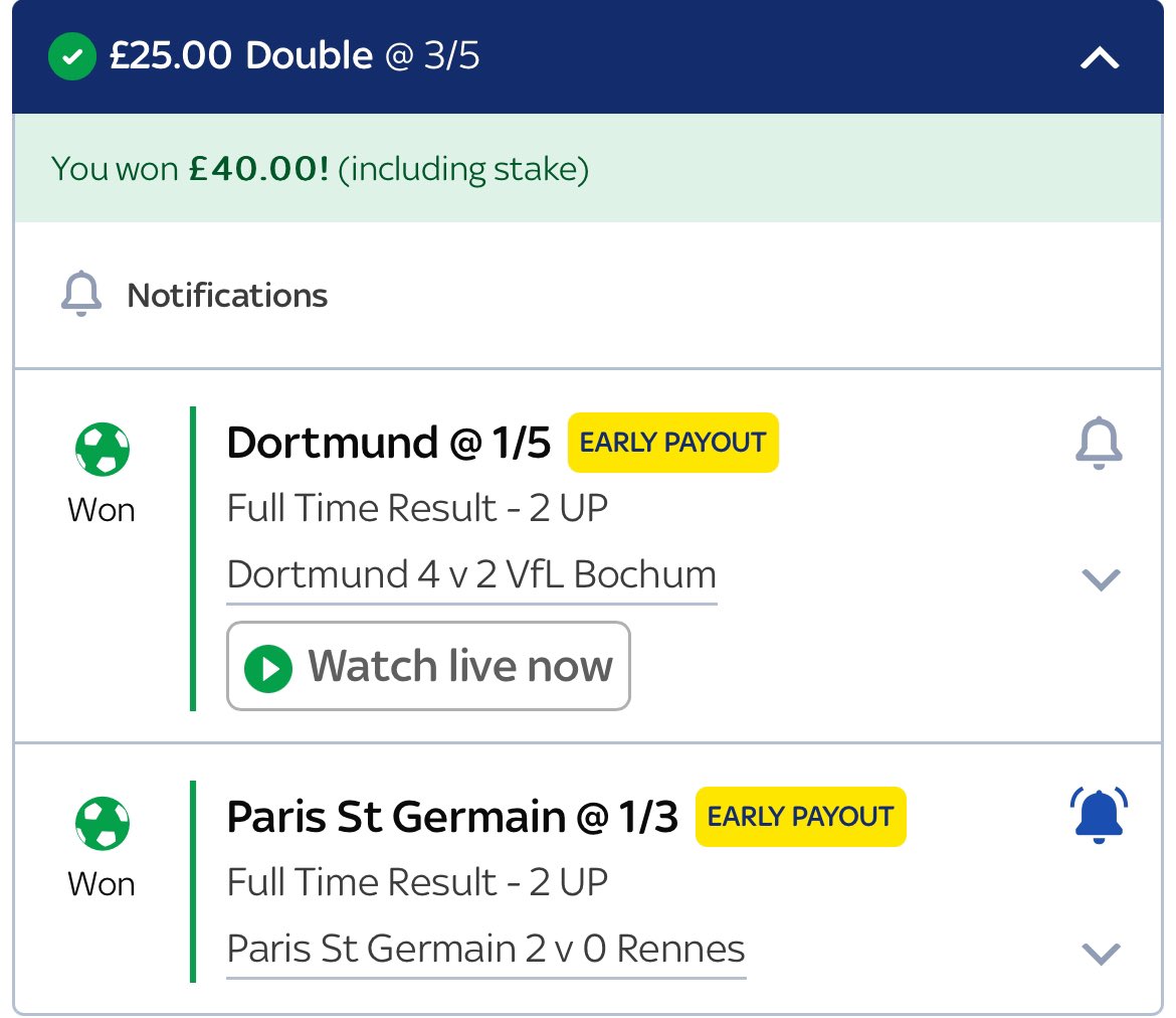 BetValues's tweet image. Bet 1 ✔️