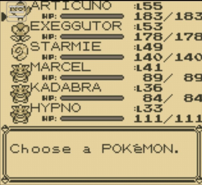 theOrangeRash's tweet photo. Red playthrough where I compared all the psychic types
Starmie only learns Psywave which is actually normal type
Exeggutor only learns psychic by TM, but was OP for being lvl 25 w leafstone https://t.co/NUv8AgXqW0