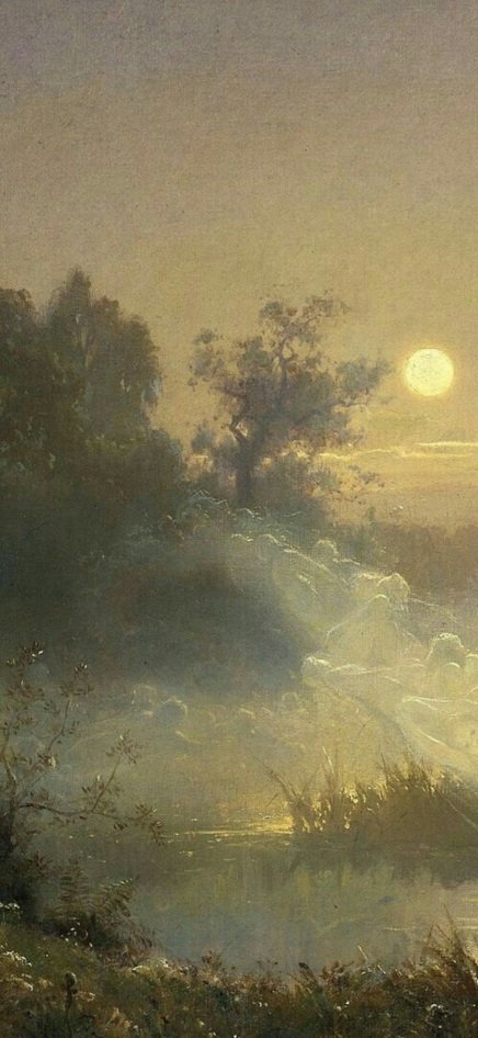 Nun trifft es mich,wie's jeden traf,
Ich liege wach, es meidet mich der Schlaf,
Nur im Vorbeigehn flüstert er mir zu:
" Sein nicht in Sorg', ich sammle deine Ruh,
Und tret' ich ehstens wieder in dein Haus,
So zahl' ich alles Dir auf einmal aus."

Theodor Fontane