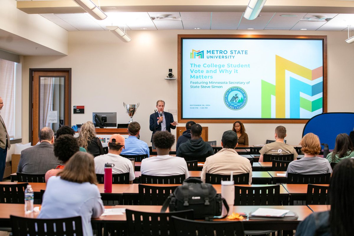 Metro State University tweet media