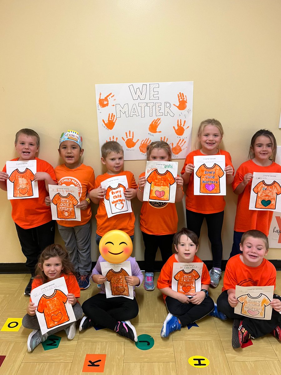 mspenneysclass's tweet photo. Every child matters @bishopwhiteNL @NLSchoolsCA https://t.co/jhhIDmlTM3