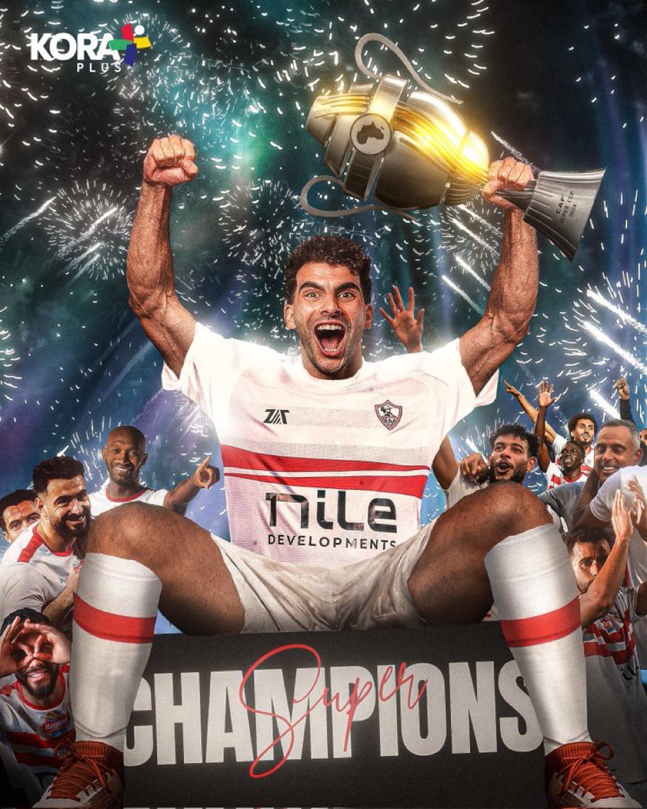 تمر الأيام والأعوام .. ويبقى سوبر القارة وسيدها واحد .. الزمالك عظيم مصر وأفريقيا بطل السوبر الأفريقى ٢٠٢٤ .. :  #الزمالك_أولا  #الزمالك_الأهلى_سوبر_القرن