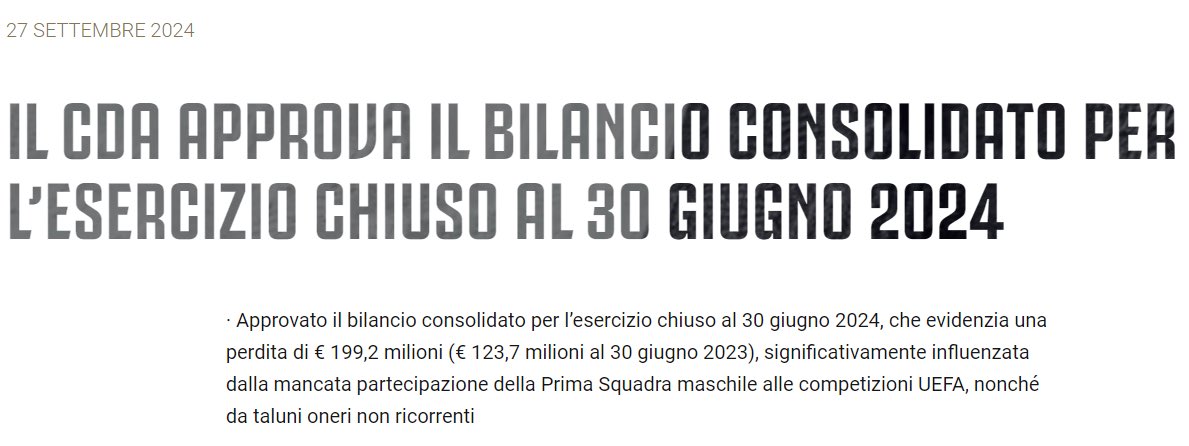 MarcoIaria1's tweet photo. A giugno prevedemmo la perdita di 200 milioni della Juventus, sulla base di un’analisi rigorosa. La Fondazione Jdentità Bianconera pubblicò una nota denigratoria nei confronti miei e della Gazzetta e inviò per pec una diffida con richiesta di rettifica. Pretendiamo delle scuse. https://t.co/BCCHVPeiDM